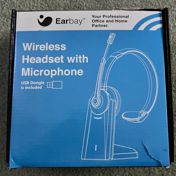 Earbay BT786C-D Bluetooth Wireless Headset w/ Microphone Noise Cancelling - Picture 4 of 7